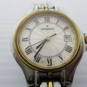 RARE VINTAGE Movado Women's Calendar Swiss Watch